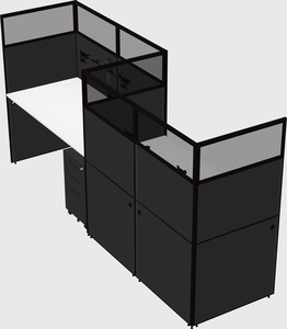 Rectangular cubicles