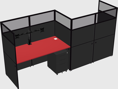 Rectangular cubicles
