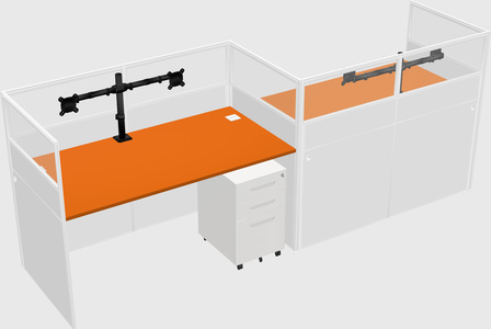 Rectangular cubicles