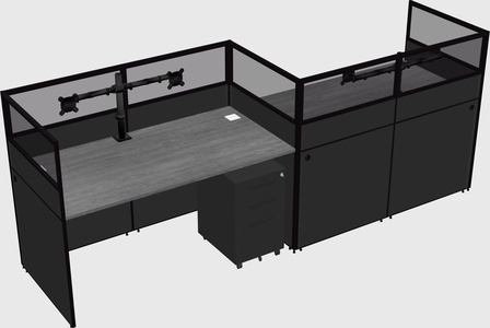 Rectangular cubicles