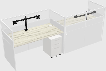 Rectangular cubicles