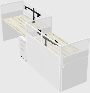 Rectangular cubicles