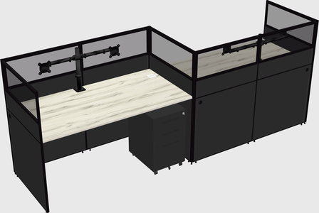 Rectangular cubicles