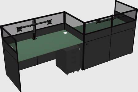 Rectangular cubicles