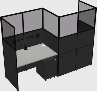 Rectangular cubicles