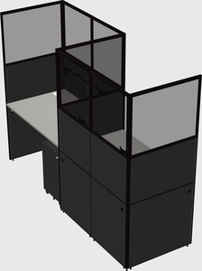 Rectangular cubicles
