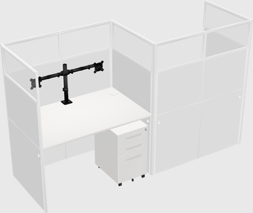 Rectangular cubicles