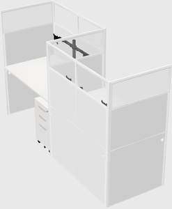 Rectangular cubicles