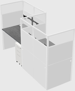Rectangular cubicles