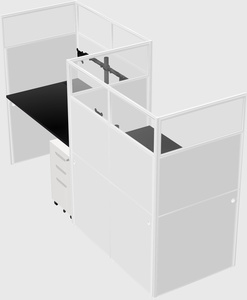 Rectangular cubicles