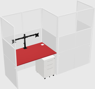 Rectangular cubicles