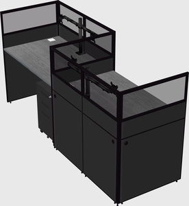 Rectangular cubicles