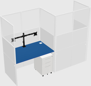 Rectangular cubicles