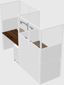 Rectangular cubicles