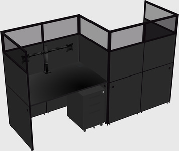 Rectangular cubicles