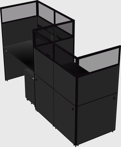 Rectangular cubicles