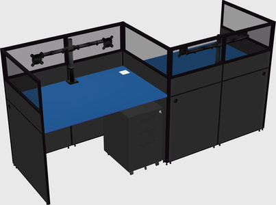 Rectangular cubicles
