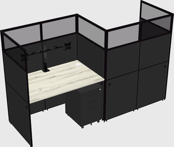 Rectangular cubicles