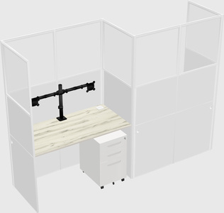 Rectangular cubicles