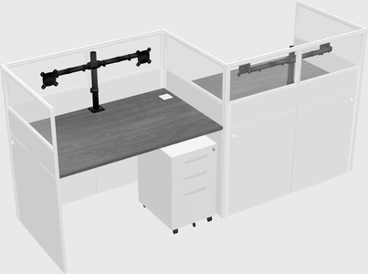 Rectangular cubicles
