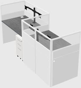 Rectangular cubicles