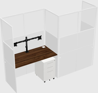Rectangular cubicles