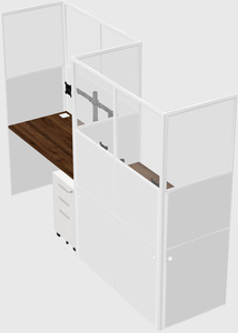 Rectangular cubicles