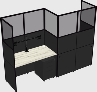 Rectangular cubicles
