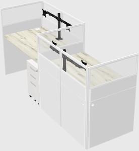 Rectangular cubicles