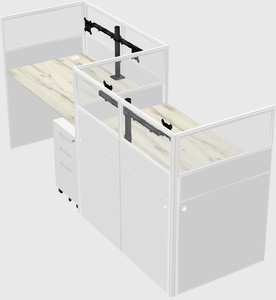 Rectangular cubicles