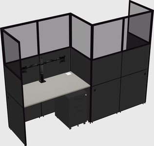 Rectangular cubicles