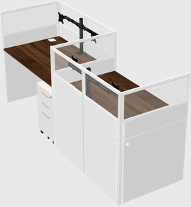 Rectangular cubicles