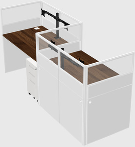 Rectangular cubicles