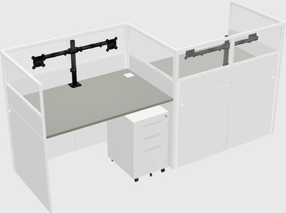 Rectangular cubicles