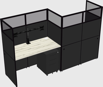 Rectangular cubicles