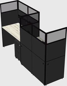 Rectangular cubicles