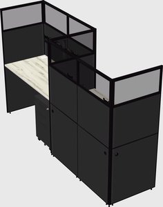 Rectangular cubicles