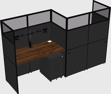 Rectangular cubicles