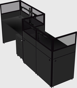 Rectangular cubicles