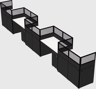 Rectangular cubicles