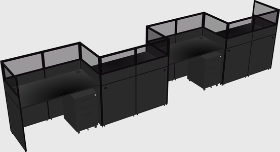 Cabines rectangulaires