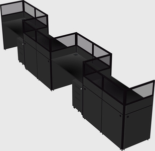 Cabines rectangulaires