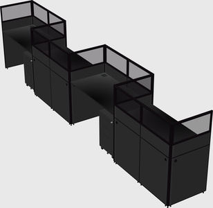 Cabines rectangulaires