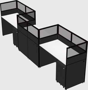 Cabines rectangulaires