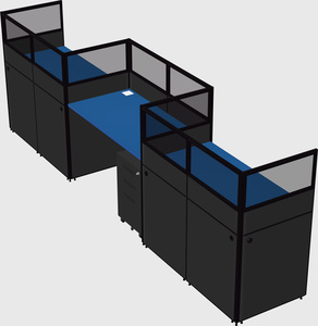 Rectangular cubicles