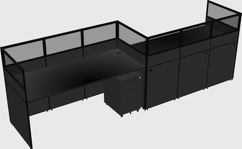 Rectangular cubicles