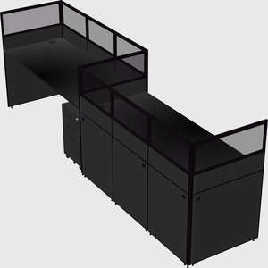 Rectangular cubicles
