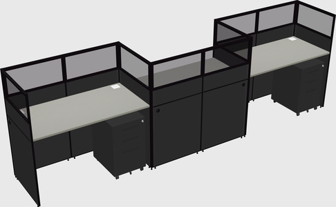 Rectangular cubicles