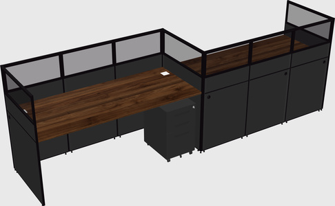 Rectangular cubicles