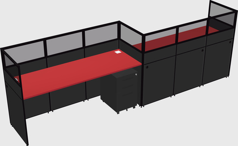Rectangular cubicles